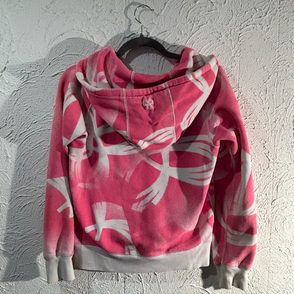 Bubble Gum Pink Cozy TNA 2013 Old-school Full Zip Hoodie - Size Small - Picture 5 of 5